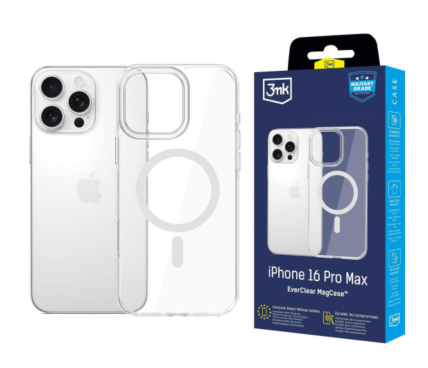 3mk EverClear MagCase do iPhone 16 Pro Max - 1344397 - zdjęcie